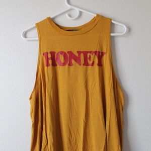 Mustard "Honey" Muscle Tank
